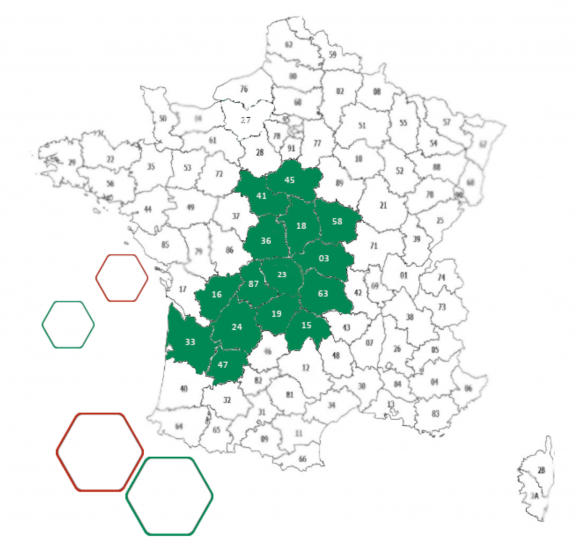 Zone d'activité de ABL Zone d'activité de la société Aliment Bétail Limousin